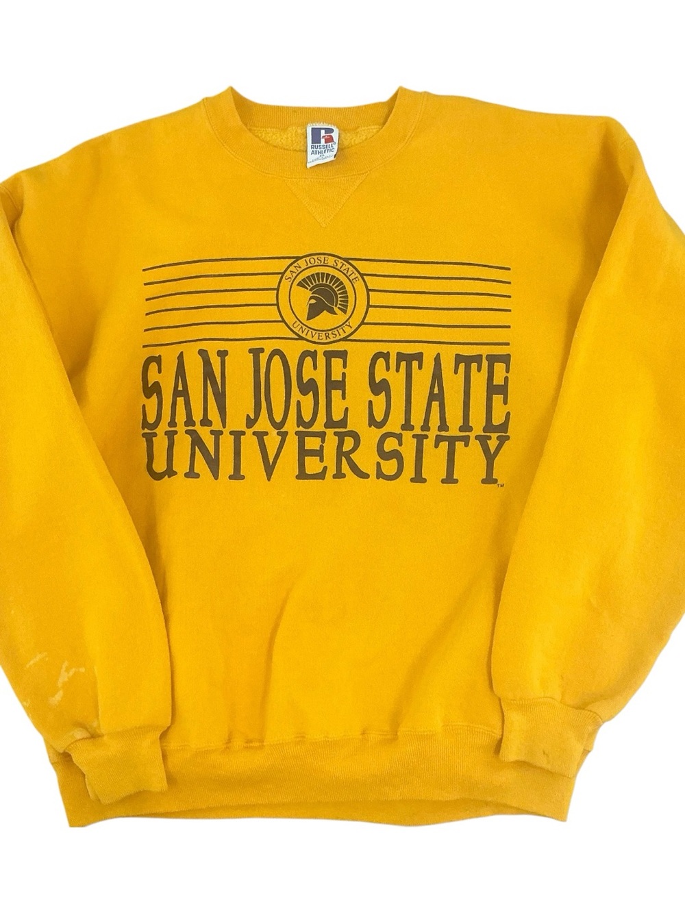 Vintage 90s San Jose State University Russell Athletic crewneck XL USA made